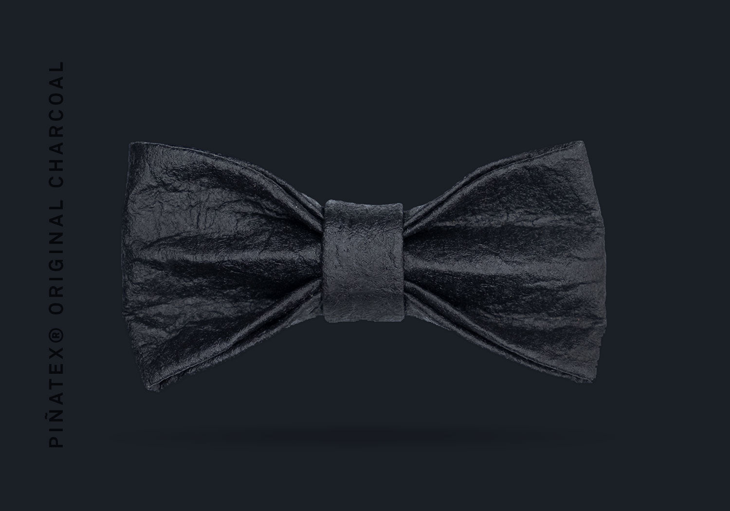 BOW TIE - Piñatex® Charcoal