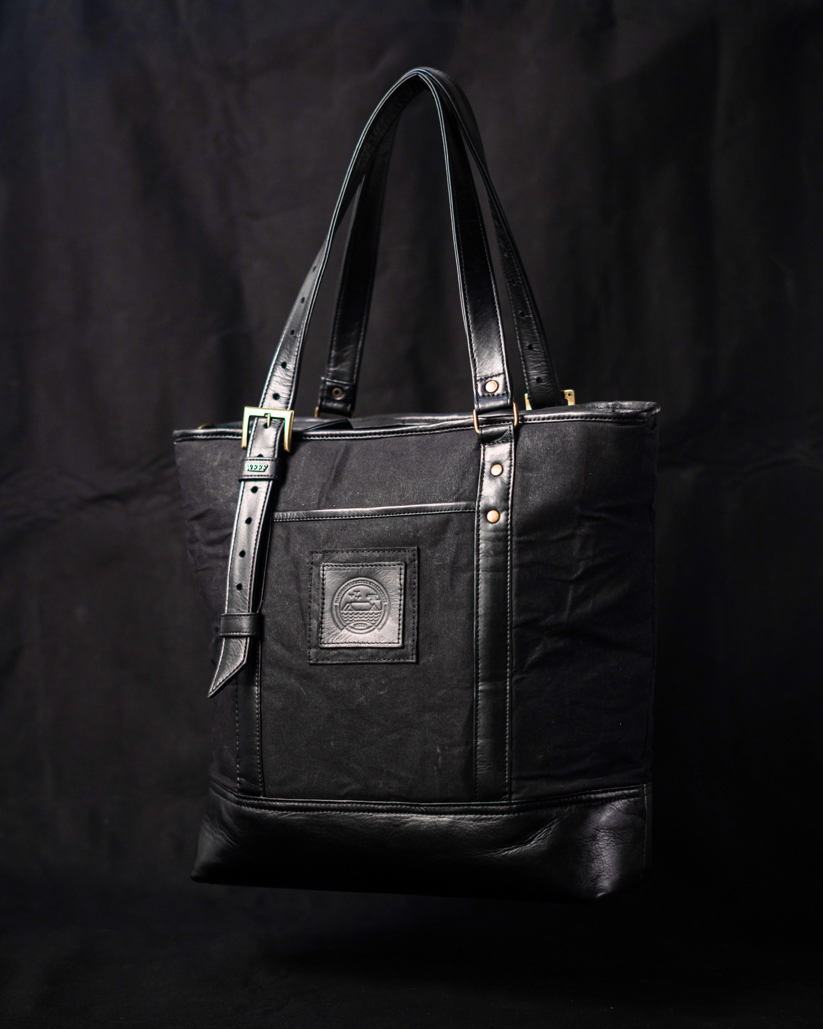 WEEF | UNITARY BAG - Black Canvas