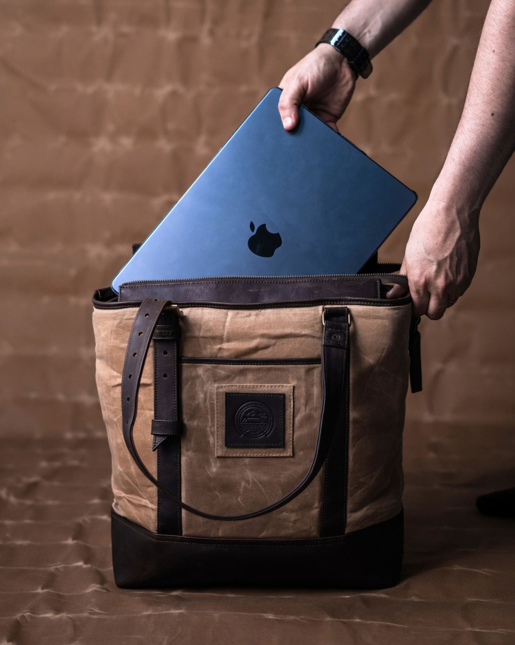 WEEF | UNITARY BAG - Tan Canvas