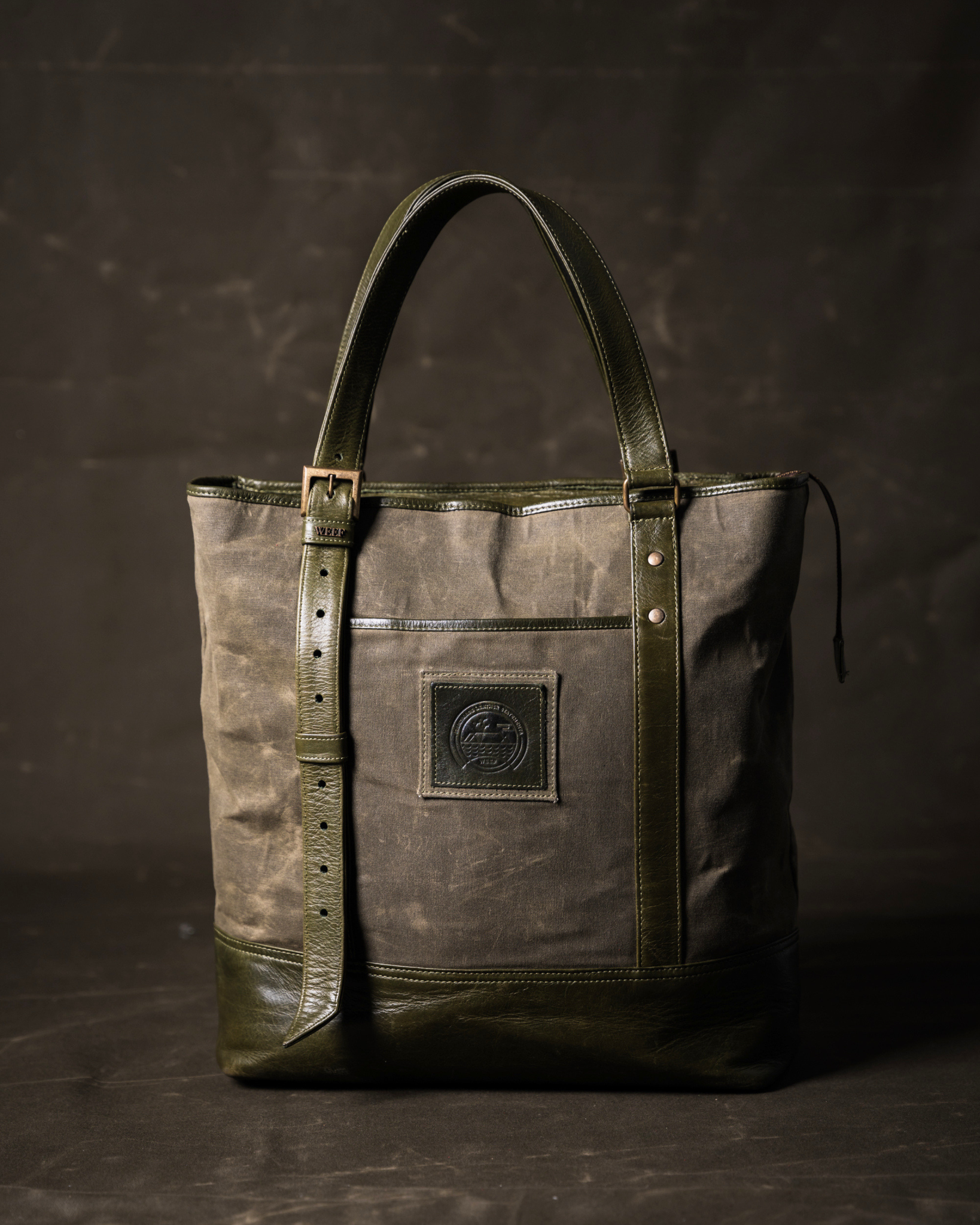 WEEF | UNITARY BAG - Military Olive Canvas