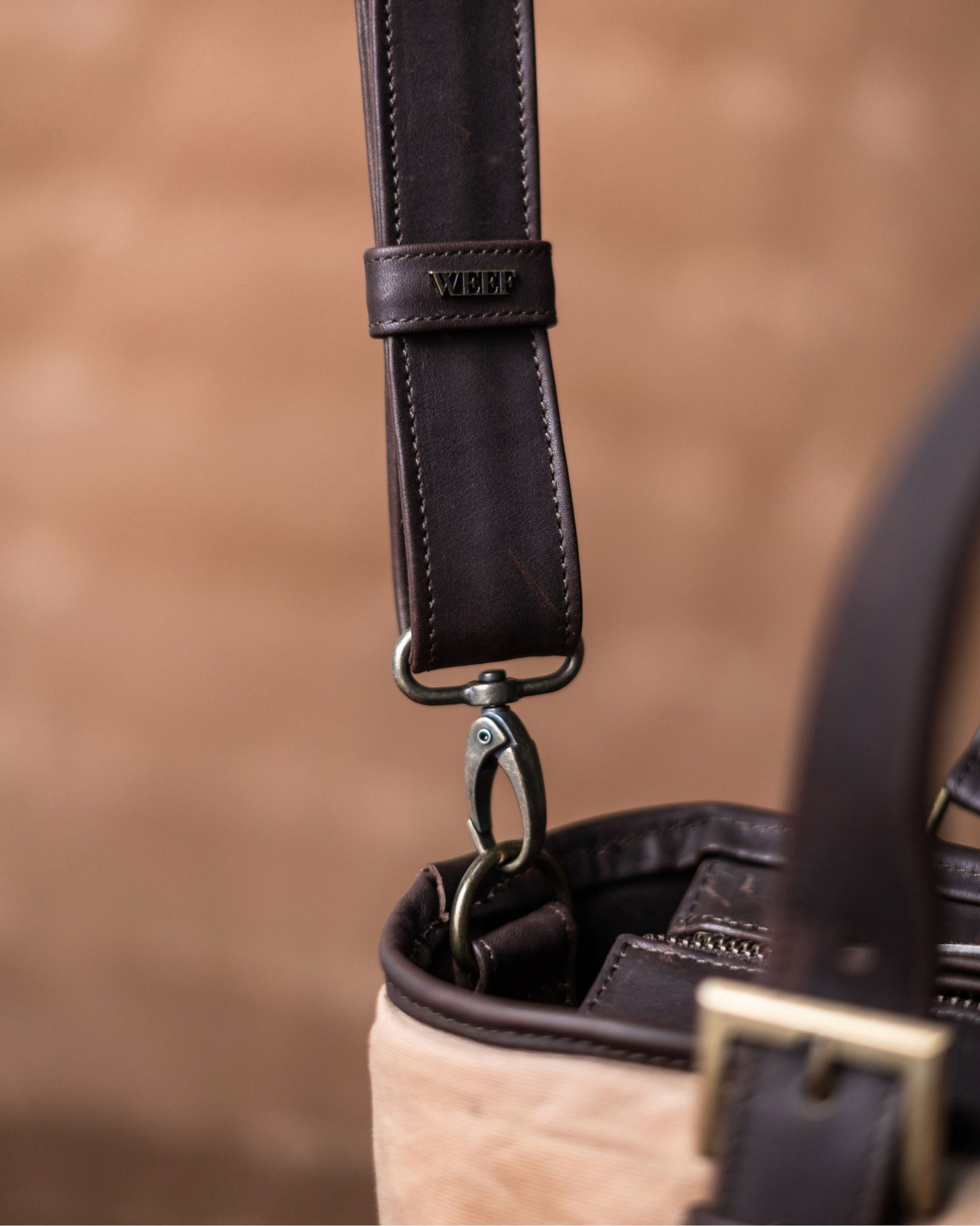 WEEF | UNITARY BAG - Tan Canvas