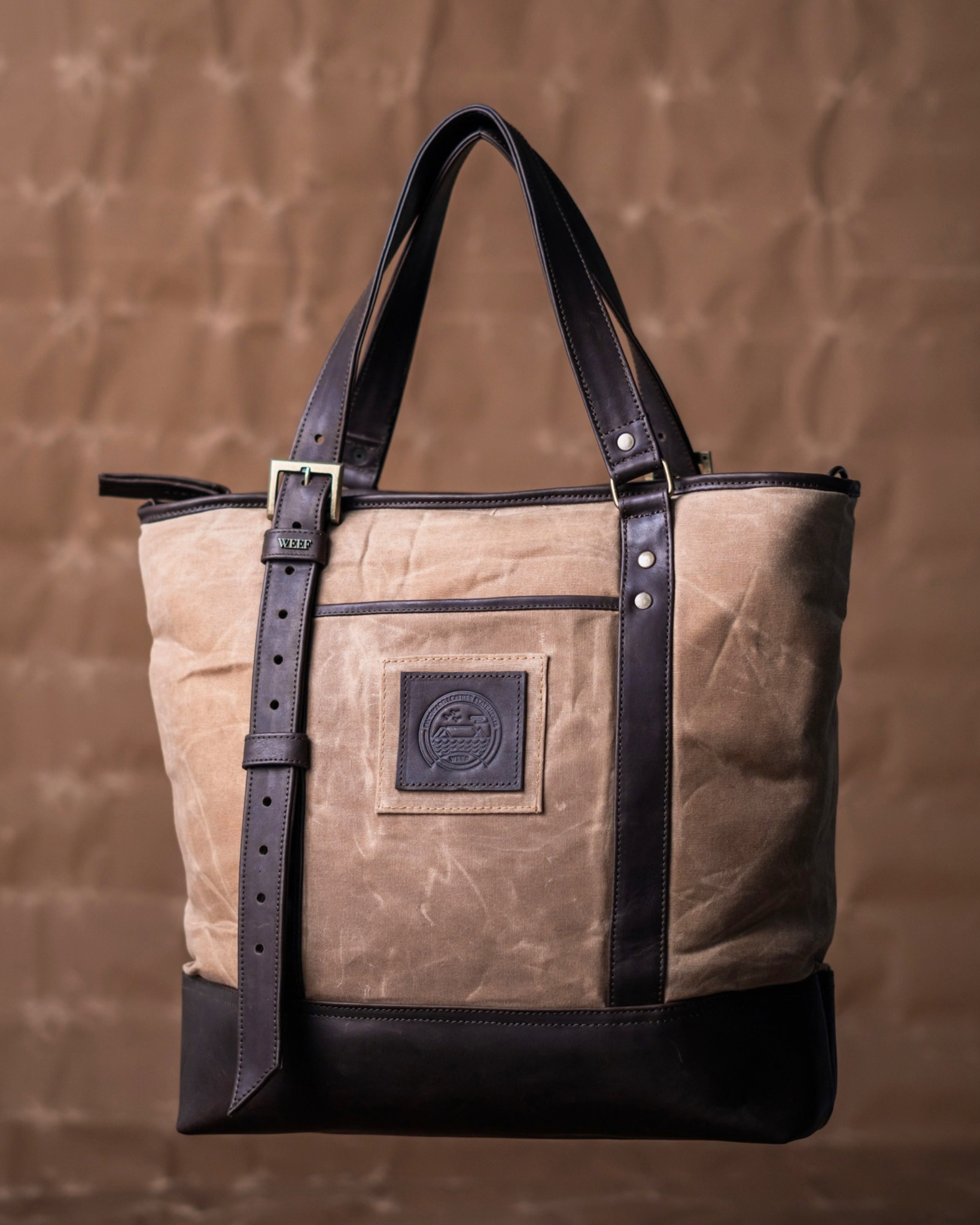 WEEF | UNITARY BAG - Tan Canvas