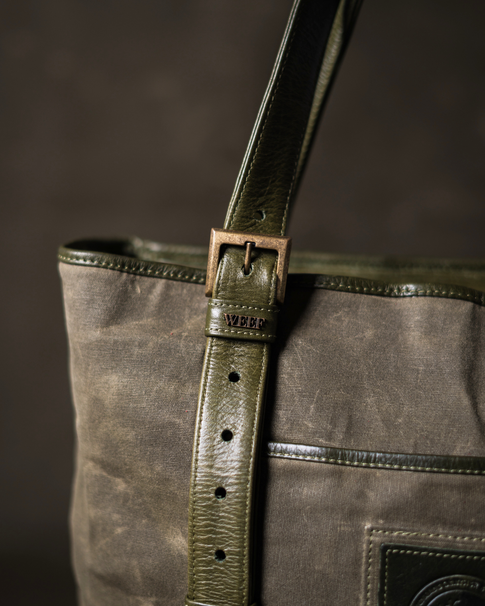 WEEF | UNITARY BAG - Military Olive Canvas