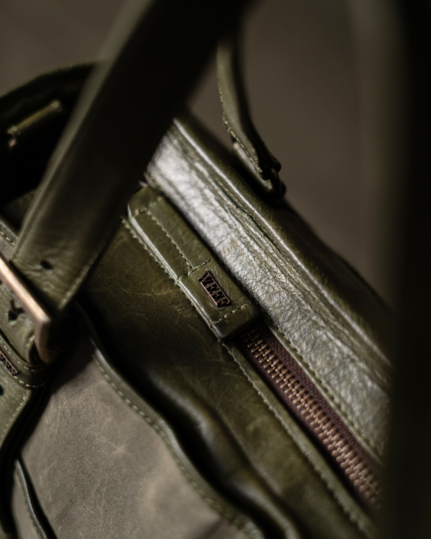 WEEF | UNITARY BAG - Military Olive Canvas