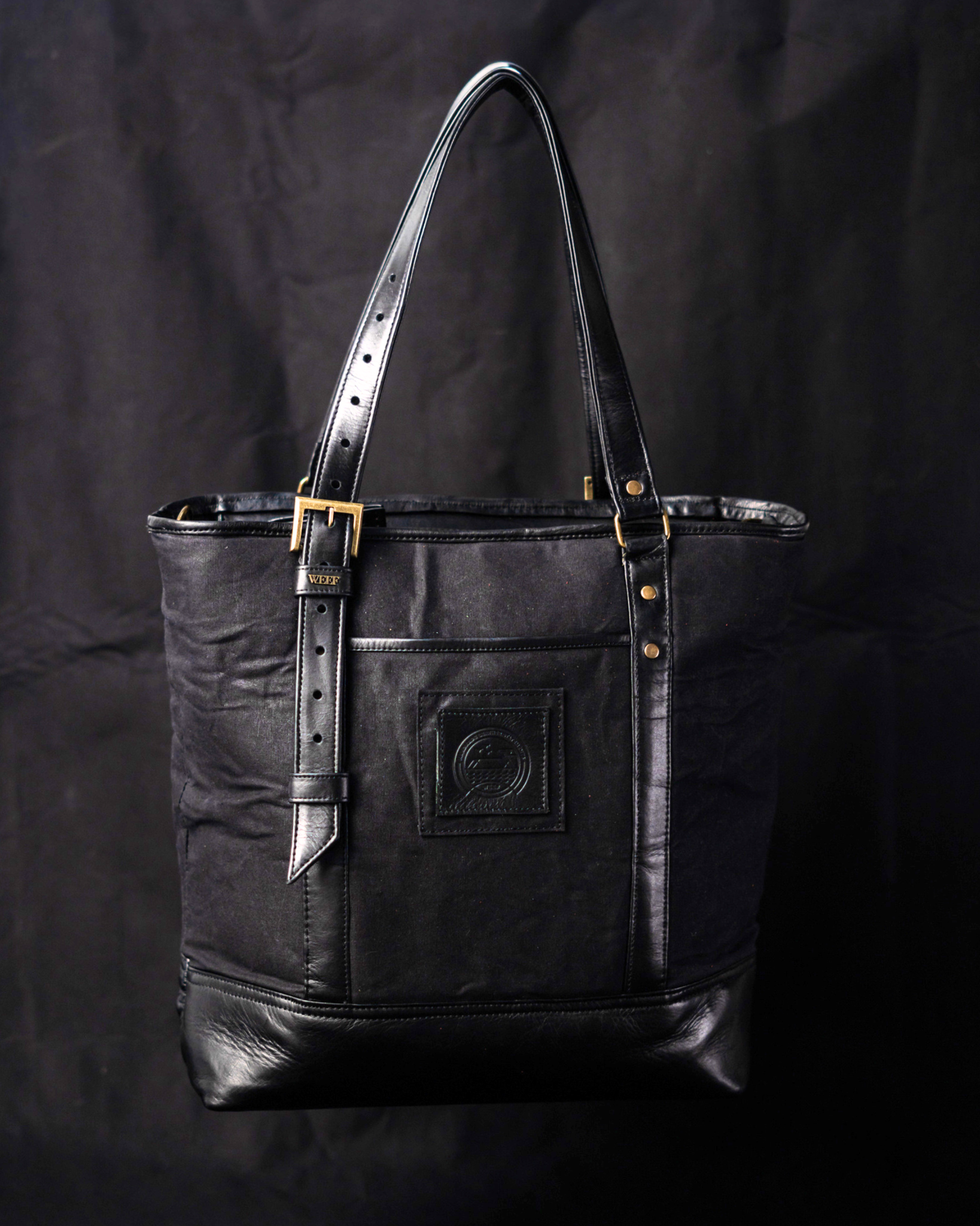 WEEF | UNITARY BAG - Black Canvas