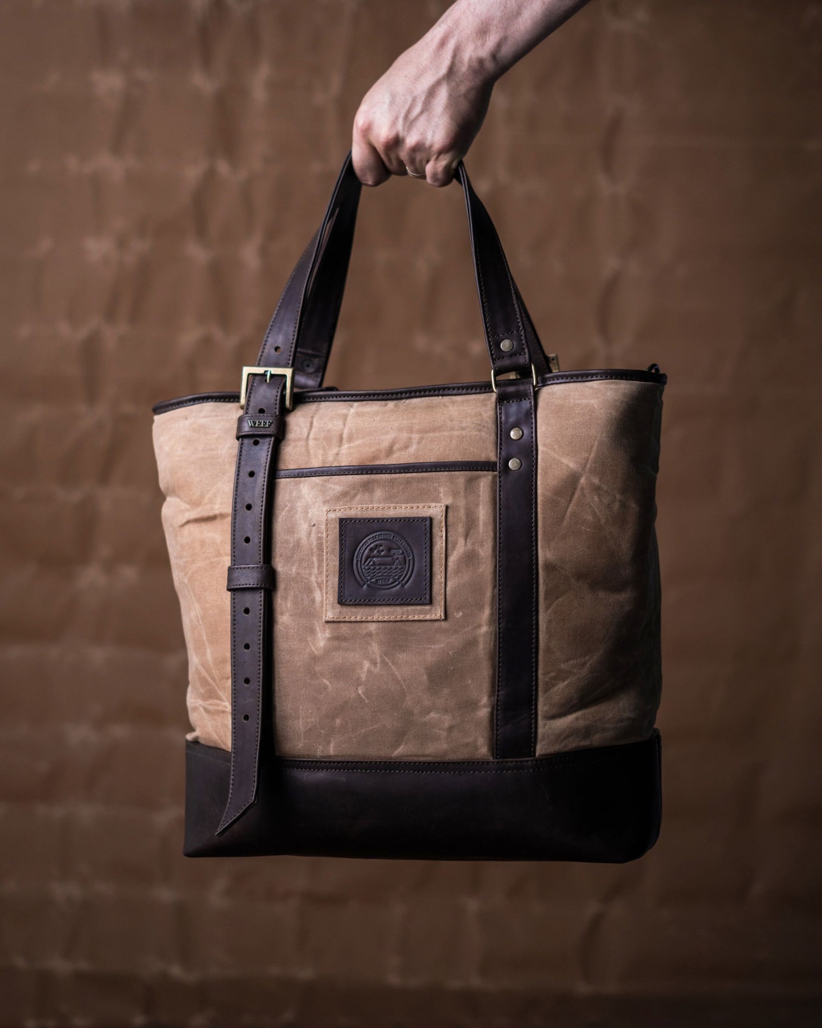 WEEF | UNITARY BAG - Tan Canvas