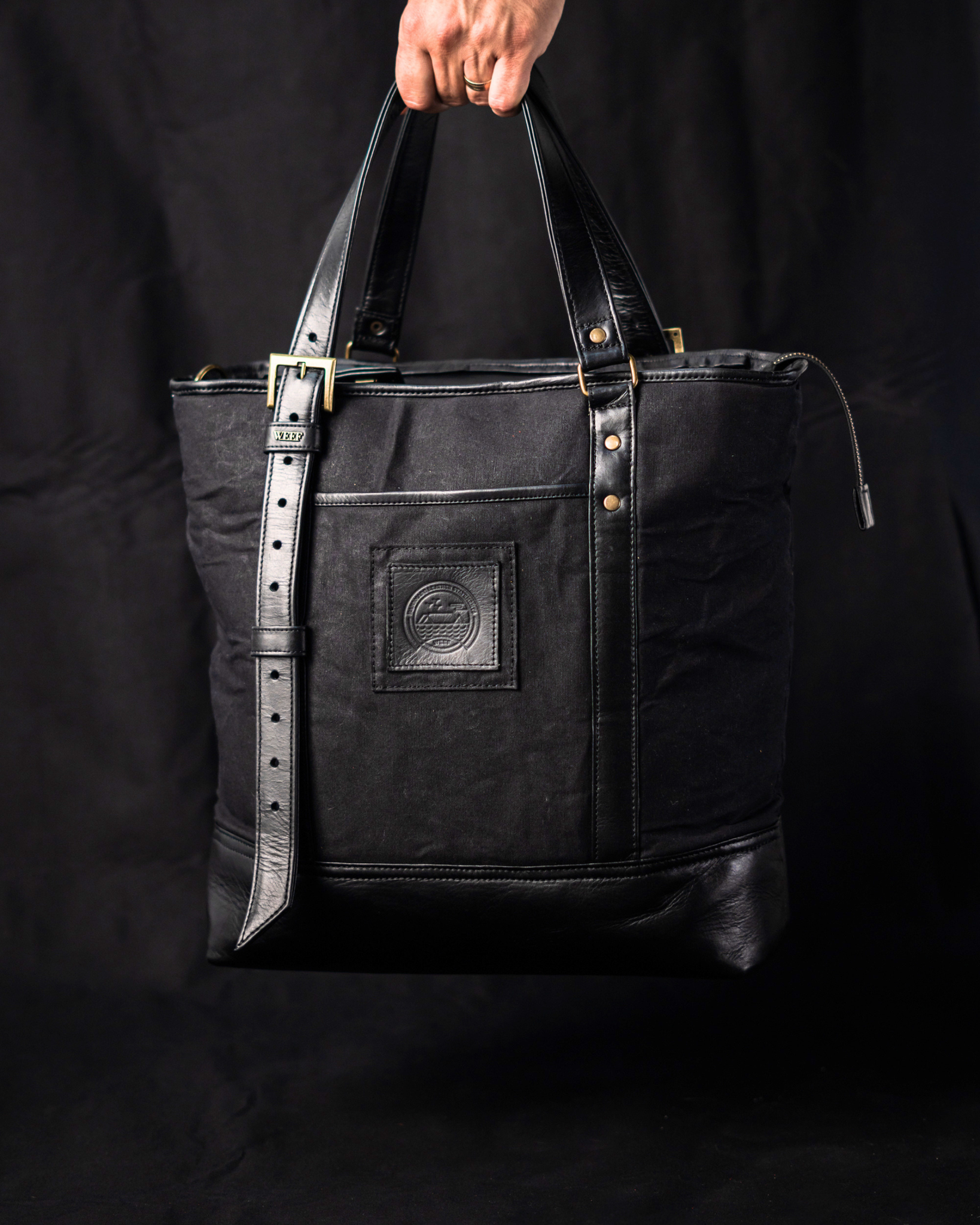 WEEF | UNITARY BAG - Black Canvas