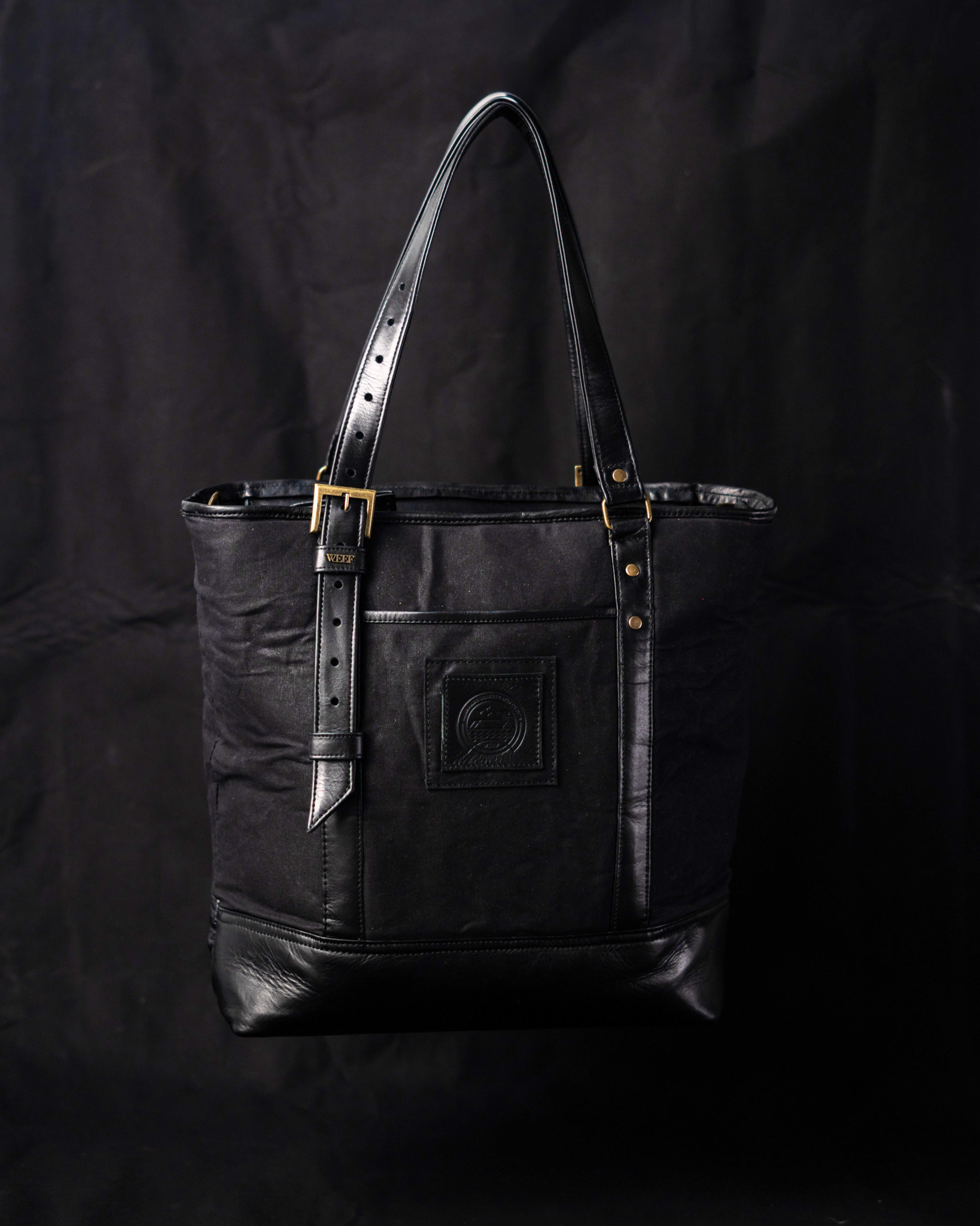 WEEF | UNITARY BAG - Black Canvas