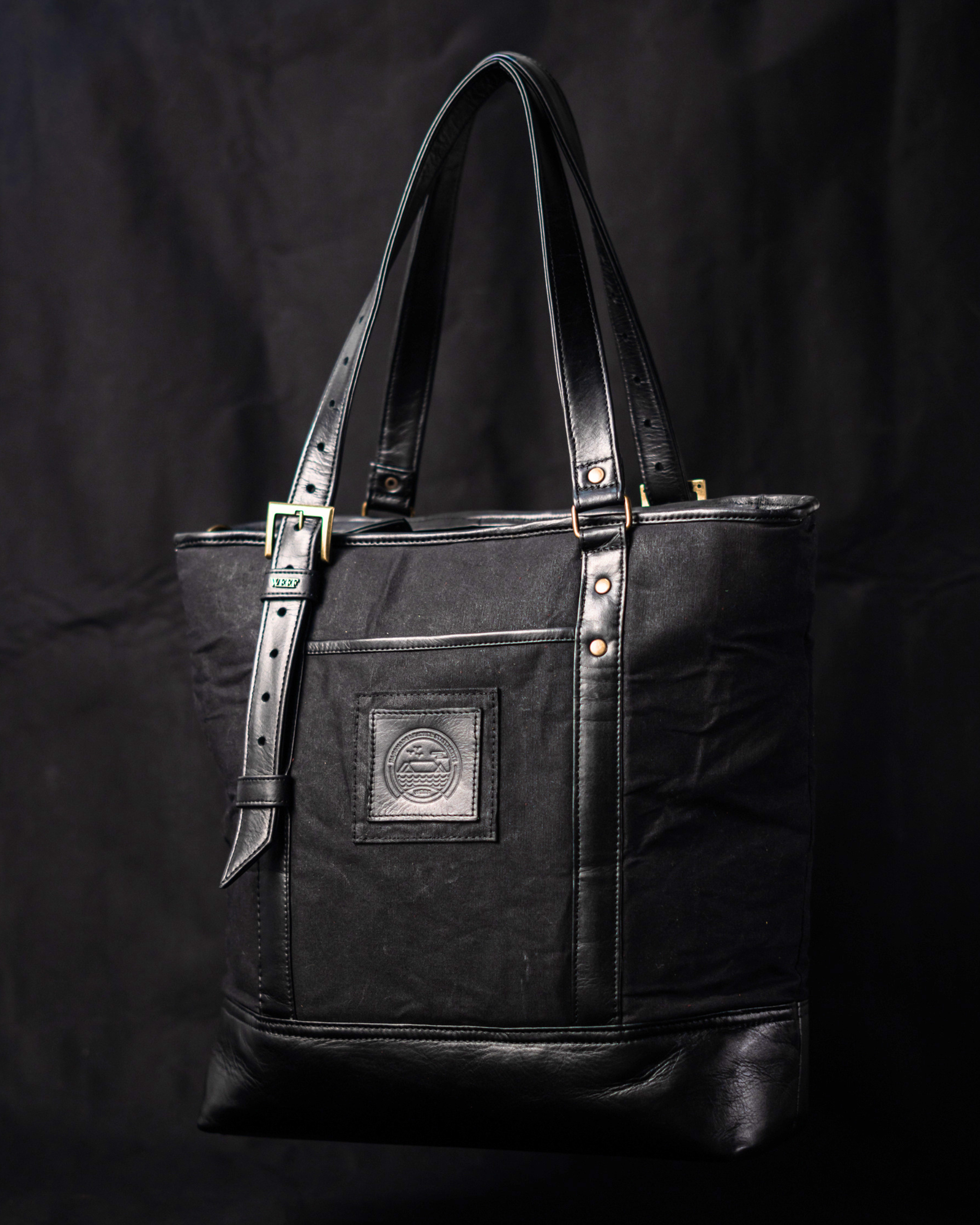 WEEF | UNITARY BAG - Black Canvas