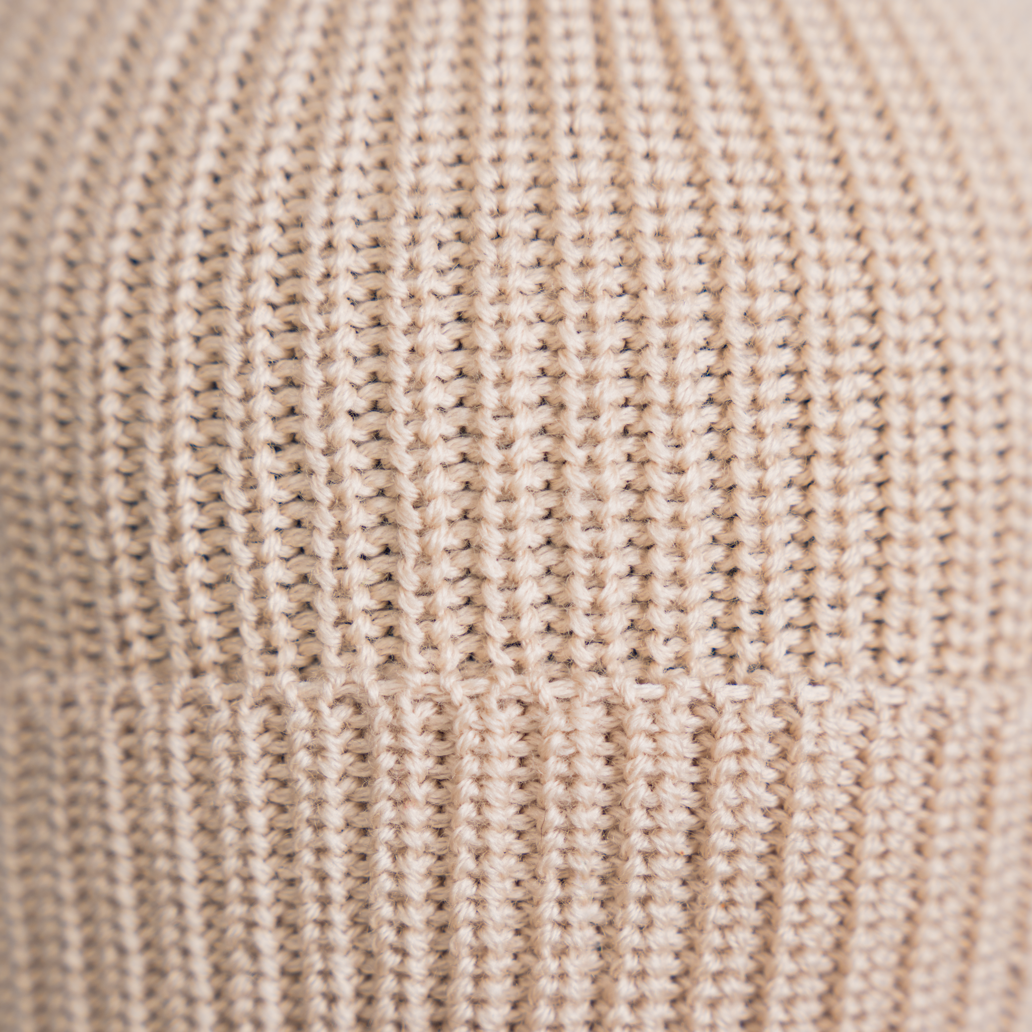 KNITTED HAT - OAT