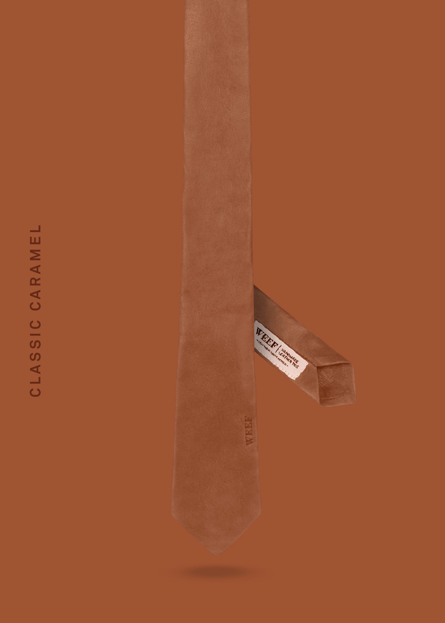 Skinny Tie No.1 – Classic Caramel